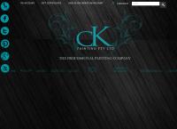 CK Painting Pty Ltd's website