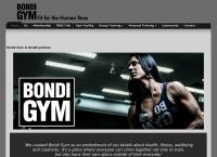 Bondi Gym's website