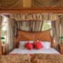 Artistically appointed guest room