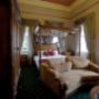 Artistically appointed guest room