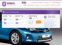 Robus Rentals's website