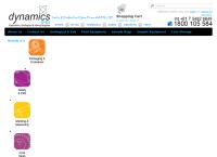 Dynamics G-Ex Pty Ltd's website