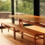 Custom Dining Table With Bench Seats