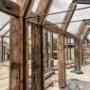Reclaimed Posts and Beams for Architectural Feature