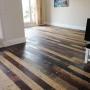 Unfinished reclaimed Baltic Pine flooring