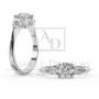 Custom made engagement ring