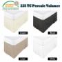 225tc Percale Valance