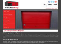 All Bay Mini Storage's website