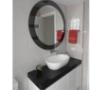 Beveled Frameless Bathroom Mirror