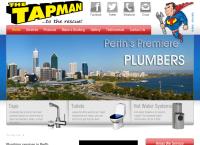 The Tap Man's website