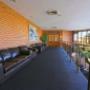 Spacious lobby with sitting area