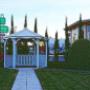 Relax in the hotel's gazebo
