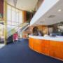 Front desk with friendly staff