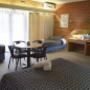 Guest room with three beds