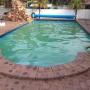 Green pool before treatment