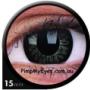 Black_large crazy contact lens