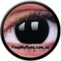 Blackout Large crazy contact lens