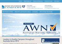 Discoverer Campers's website