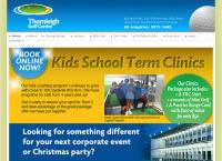 Thornleigh Golf Centre's website