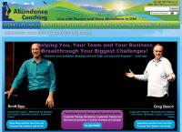 Abundance Coaching Australia's website