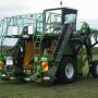 Drive system for grape harvester