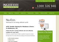 Nu-Eco Windows's website
