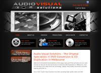 Audio Visual Solutions's website