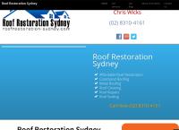 Roof Restoration Sydney's website