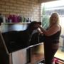 And Big Denzel getting his bath