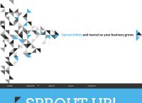 Sprout Online's website