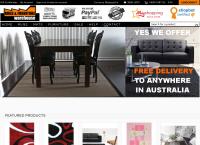 Rugs and Furniture Warehouse's website