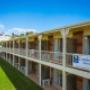 Beautifully landscaped hotel