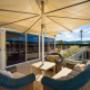 Relaxing patio area