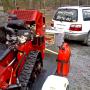 Car & Trailer with Grinder