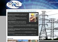 RNS Electrical's website