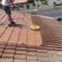 cleaning a roof