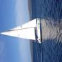 "Panacea" under sail