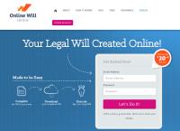 Online Will Centre's website