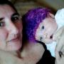 Monique Camilleri and baby