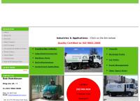 All Sweeper Hire's website