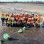 The KB Team completes Celeste Pond