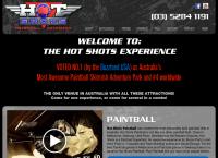 Hot Shots Paintball Skirmish's website