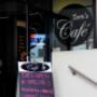 Cafe signage