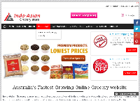 Indo-Asian Grocery Store's website