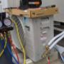 New air conditioning installation