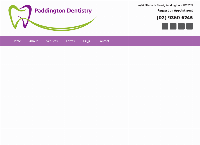 Paddington Dentistry's website