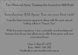 Tan Obsessed Spray Tanning