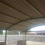 Curved roof