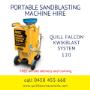 Portable sandblasting machine 120 litre