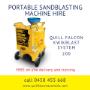 Portable sandblasting machine 200 litre